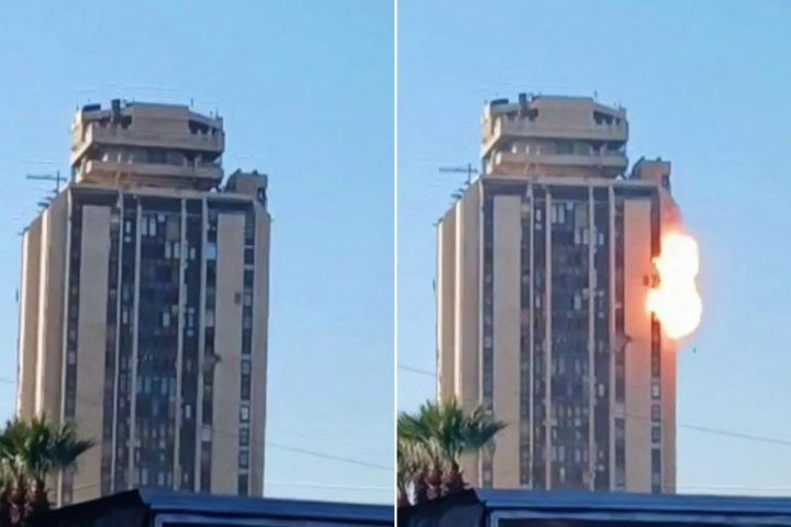 سوريا.. استهداف مبنى محافظة حلب بطائرة مسيرة