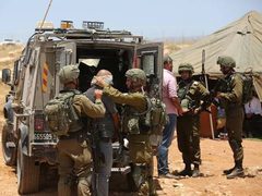 الاحتلال يعتقل مواطنا ونجله من الأغوار الشمالية