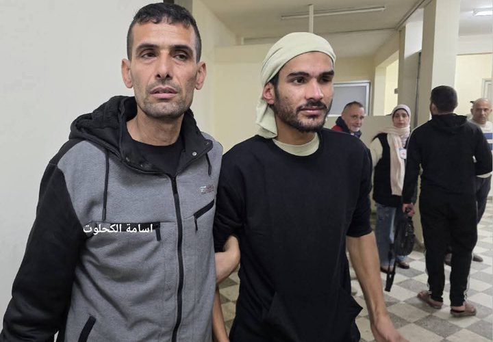 الافراج عن ١٢ اسير وصلوا الى مستشفى الاقصى من ضمنهم سيدة