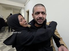 الافراج عن ١٢ اسير وصلوا الى مستشفى الاقصى من ضمنهم سيدة