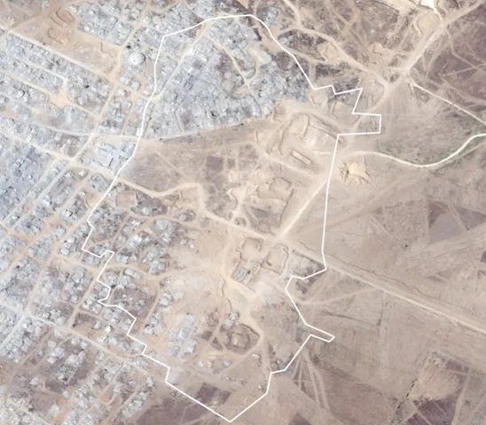 صور أقمار صناعية تكشف إزالة إسرائيل أنقاض مئات المنازل في بيت حانون شمال غزة