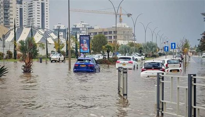 الأرصاد الإسرائيلية تحذر: عاصفة قوية ورياح عاتية وأمطار وفيضانات وثلوج