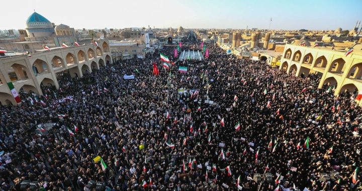 مسيرات مليونية في إيران تنديدًا بالشغب ورفضًا للتدخل الأمريكي-الإسرائيلي