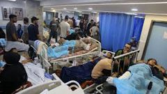 انتشار فيروسات متحورة وضغط غير مسبوق على المستشفيات في غزة