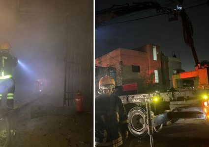 الدفاع المدني يستجيب لـ65 حادث إطفاء وإنقاذ منذ دخول المنخفض