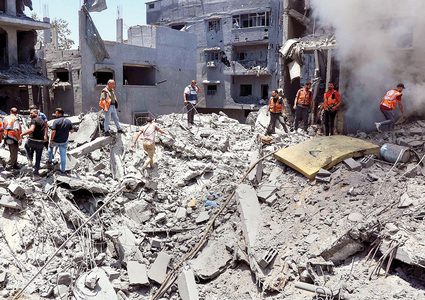 71,439 شهيدًا و171,324 إصابة في غزة منذ بدء العدوان