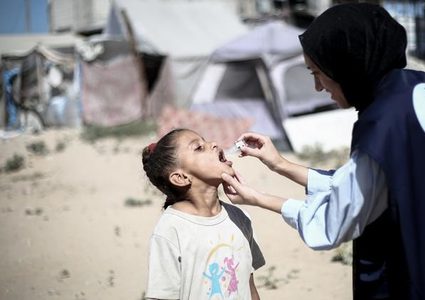 صحة غزة تعلن استئناف حملة التطعيم الاستدراكية للأطفال دون سن الثالثة