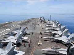 واشنطن تحشد قواتها قرب إيران: حاملة طائرات في طريقها للشرق الأوسط