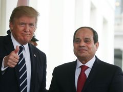 السيسي يشيد برسالة ترامب: أثمن اهتمامه بمحورية قضية نهر النيل لمصر