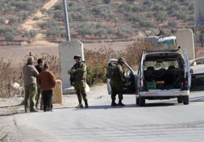 الاحتلال يعتقل شابا ويستولي على مركبته في سلواد شرق رام الله