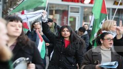 مظاهرة حاشدة في مدينة بيليفلد الألمانية للمطالبة بوقف العدوان على غزة وانتهاكات المستوطنين بالضفة.