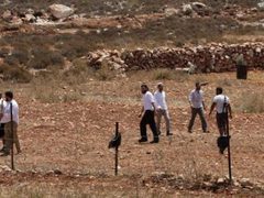 مستوطنون يعتدون على مزارعين في الأغوار الشمالية ويصيبونهم بغاز الفلفل