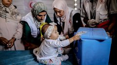 الصحة في غزة تعلن استئناف حملة تطعيم استدراكية للأطفال دون سن الثالثة