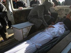 استشهاد طفل برصاص الاحتلال شرق خان يونس جنوب قطاع غزة