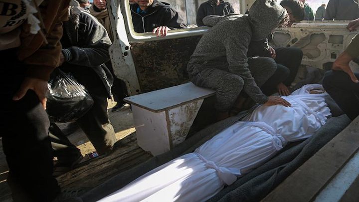 استشهاد طفل برصاص الاحتلال شرق خان يونس جنوب قطاع غزة