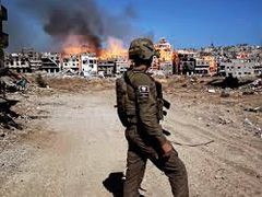 إصابات بنيران جيش الاحتلال بمشروع بيت لاهيا شمال غزة