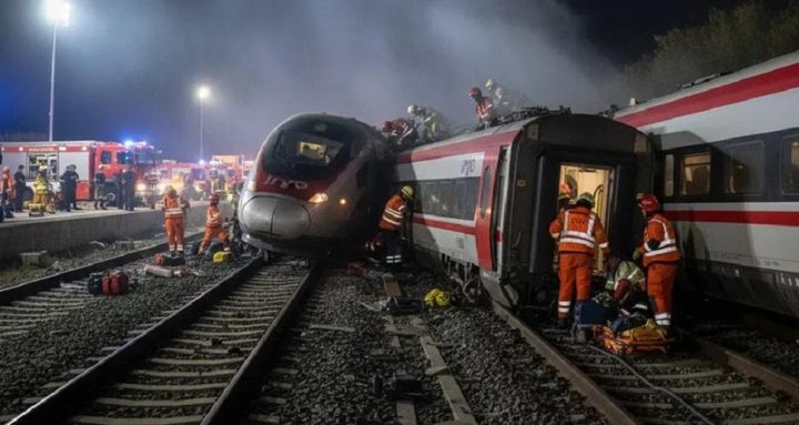 ارتفاع حصيلة ضحايا حادث القطارين في إسبانيا إلى 39