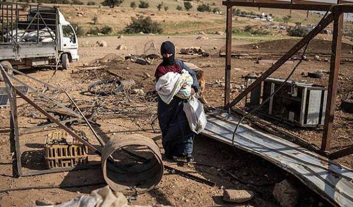 تهجير قسريّ لـ20 أسرة من تجمّع شلال العوجا شمال أريحا جرّاء اعتداءات المستوطنين