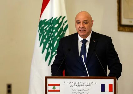 الرئيس اللبناني: سلوك إسرائيل العدواني يؤكد رفضها الالتزام بتعهداتها