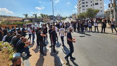 تواصل التظاهرات في سخنين ضد الجريمة وتواطؤ الشرطة الإسرائيلية