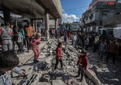 نسف منازل برفح وخان يونس وإطلاق نار شرق غزة وجباليا