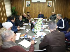 "شؤون اللاجئين" تترأس اجتماع اللجنة العليا لمتابعة نزاع العمل في الأونروا