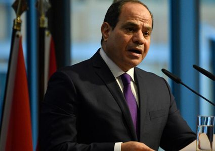 السيسي:لا لتهجير الفلسطينيين ونرفض أي ميليشيات أو كيانات موازية