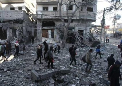 استشهاد طفلين في قصف الاحتلال محيط مستشفى كمال عدوان شمال قطاع غزة