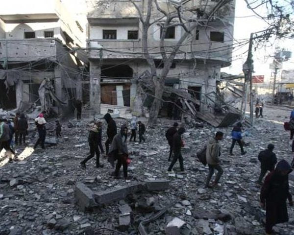 استشهاد طفلين في قصف الاحتلال محيط مستشفى كمال عدوان شمال قطاع غزة