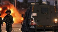 إصابات بالاختناق خلال اقتحام الاحتلال بلدة بيت أمر شمال الخليل