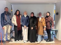 مشاركة طالبات من قسم اللغة الفرنسية في ورشة أدبية ضمن مسابقة Choix de l’Orient