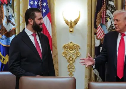 ترامب: أجريت محادثة رائعة مع الشرع والأمور تسير "بشكلٍ جيد للغاية"