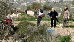 إصابة مواطن جراء اعتداء مستوطنين في قرية قصرة جنوب نابلس