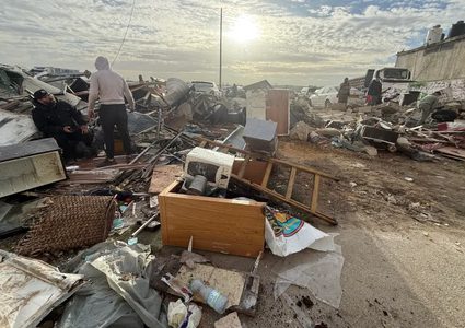 الآثار التي خلفها اقتحام قوات الاحتلال في شمال القدس