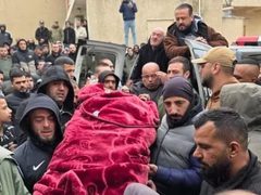 تشييع جثمان الشهيد محمد نصر الله في الظاهرية جنوب الخليل