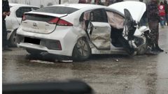 إصابات جراء حادث سير مروع بين 3 مركبات فلسطينية بالقرب من مدخل سبسطية شمال غرب نابلس.