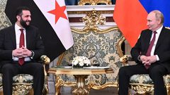 الرئيسان الشرع وبوتين يؤكدان متانة العلاقات السورية الروسية ودعم وحدة سوريا