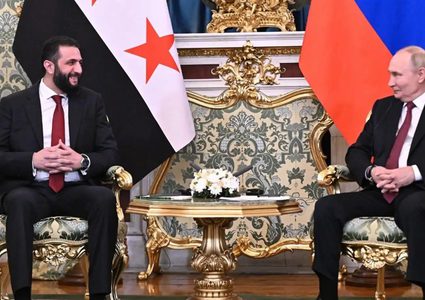 الرئيسان الشرع وبوتين يؤكدان متانة العلاقات السورية الروسية ودعم وحدة سوريا