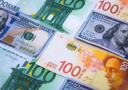 أسعار صرف العملات مقابل الشيكل