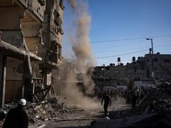 شهداء وجرحى في قصف الشيخ رضوان غرب مدينة غزة