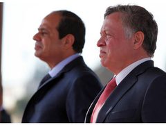 الرئيس المصري وملك الأردن يؤكدان ضرورة التنفيذ الكامل لاتفاق وقف الحرب في غزة