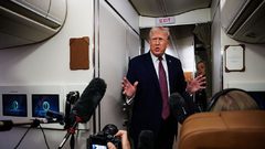 ترامب: محادثات جادة مع إيران.. وسفن حربية كبيرة تبحر باتجاهها