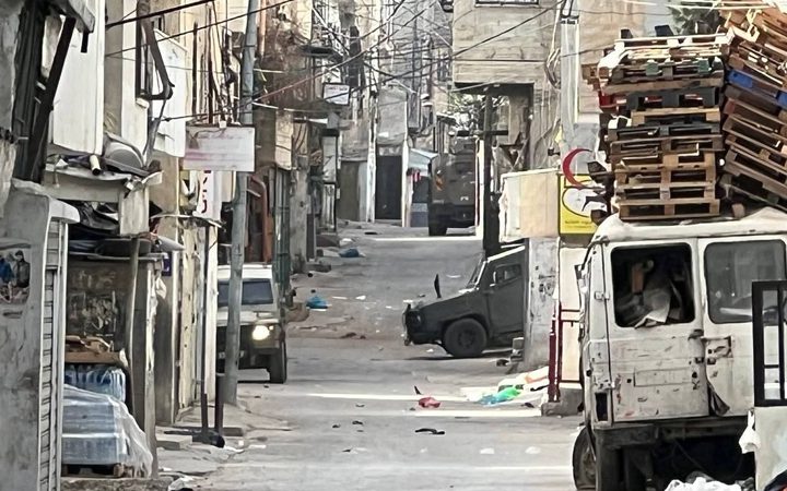 الاحتلال يقتحم محيط مخيم بلاطة شرق نابلس