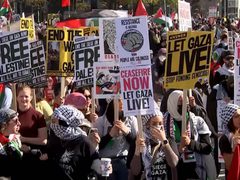 حملة شعبية في الولايات المتحدة للضغط على الكونغرس لوقف إرسال الأسلحة إلى إسرائيل