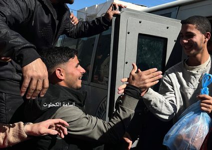 الاحتلال يفرج عن 9 أسرى من ابناء قطاع غزة اعتقلهم خلال الحرب على القطاع.