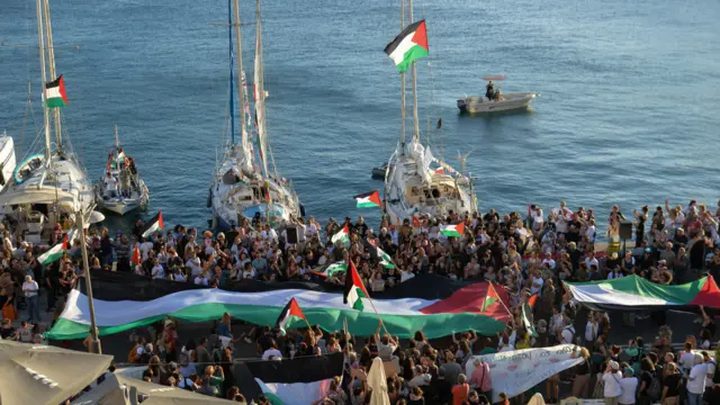 "أسطول الصمود" يعلن انطلاق أكبر تحرك دولي لكسر حصار الاحتلال عن قطاع غزة