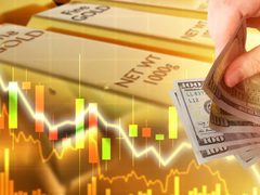 تراجع أسعار الذهب وارتفاع النفط عالميا