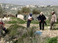 مستوطنون يهاجمون خربة الطويل شرق نابلس