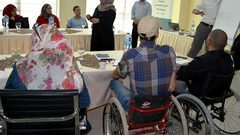 لجنة الانتخابات المركزية تدمج الأشخاص ذوي الإعاقة في حملات التوعية الانتخابية