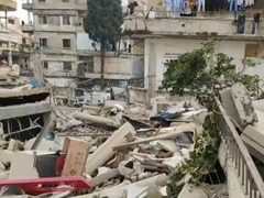 6 ضحايا جراء انهيار مبنى سكني في طرابلس شمال لبنان